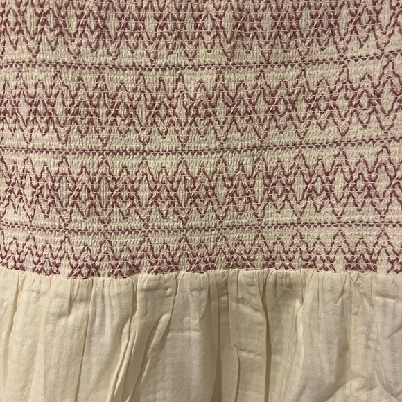 Madewll Lucie Smocked Tiered Ruffle Maxi Dress (4X) - Picture 9 of 12